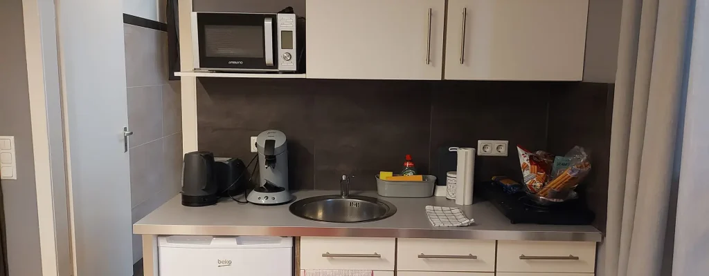 Studentenzimmer Köln – Schlafbereich